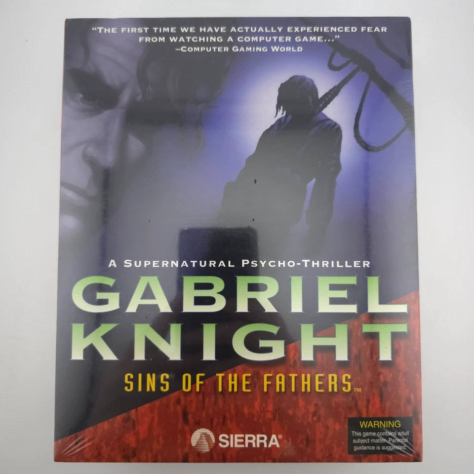 Gabriel Knight: Sin of the Fathers, 1993, Big Box, New & Sealed - Image 2 of 4
