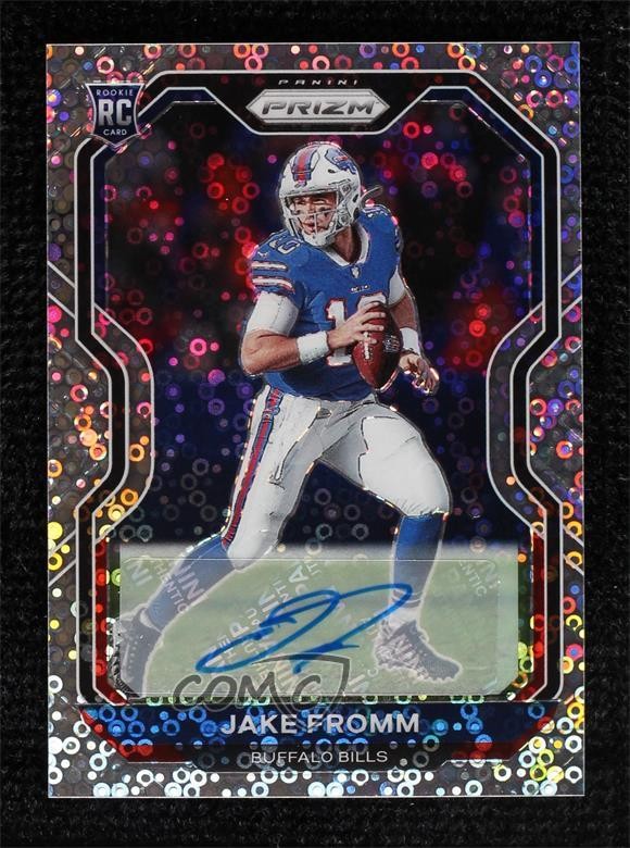 2020 Panini Prizm No Huddle Jake Fromm #310 Rookie Auto RC 7zf