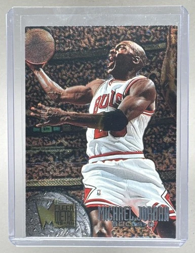 Michael Jordan 1995 Fleer Metal #13
