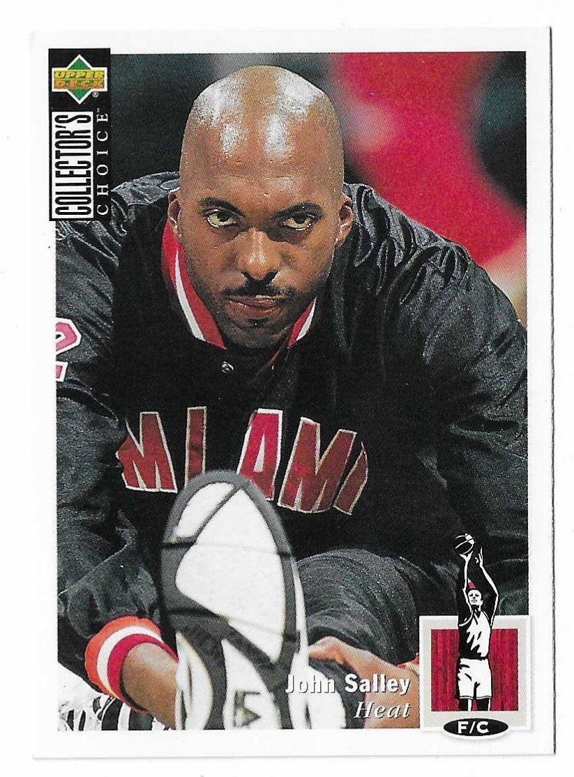 1994-95 Upper Deck Collector's Choice Basketball John Salley #122 Miami Heat