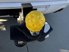 2 Pcs Trailer Hitch Ball Cover Rubber Trailer Ball Cover For 2 In Od Dustproof
