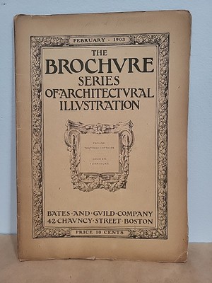 Feb. 1903 The Brochure Series of Architectural Illustration Magazine Louis XVI