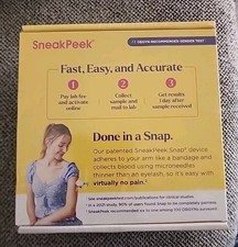 SneakPeek 6-Week Early Gender Test Kit over 99 Accurate