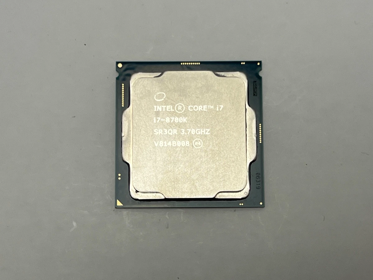 Intel Intel Core i7-8700K Processor Model Computer Processors LGA