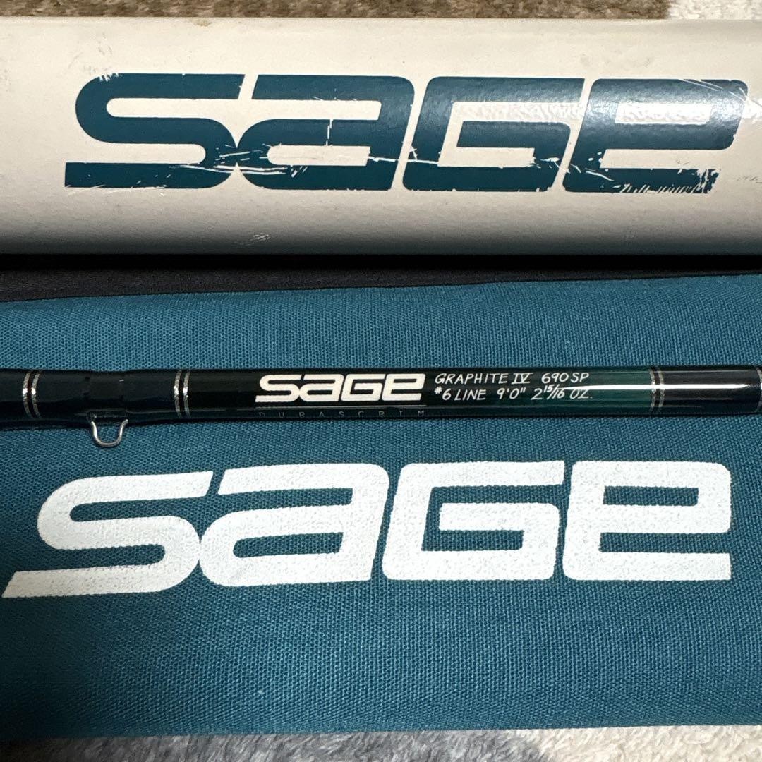 セージ SAGE SP 690 GRAPHITE Ⅳ #6. 9ft 0in. フライロッド SAGE