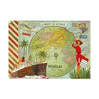 Carnet De Voyage World– Gwenaelle Trolez – Journal, Illustriertes Notizheft