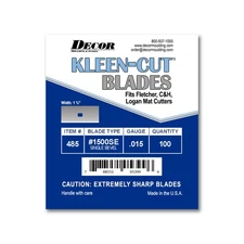 Framer Supply Kleen-Cut™ #1500SE  13/4” Single Edge Blade – 100 Pack, Premium...