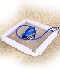 Floating Sand Sifter for Shark Teeth and Fossil Hunting  with Comfortable Grip