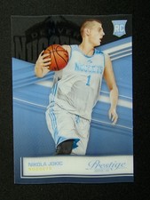 2015-16 Panini Prestige Nikola Jokic #16 RC Rookie Acetate