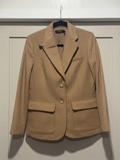 Lauren Ralph Lauren Women's Wool-Blend Blazer - Classic Camel - Size 6 NWT