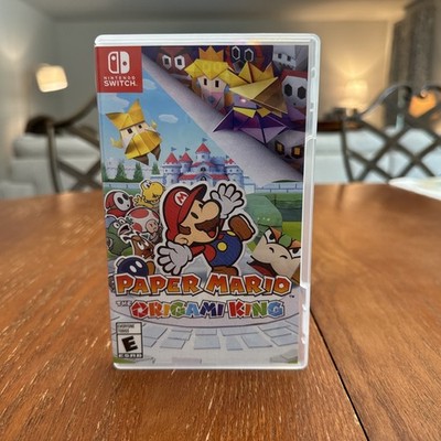Paper Mario The Origami King Nintendo Switch, 2020 Game Tested & Works Great!
