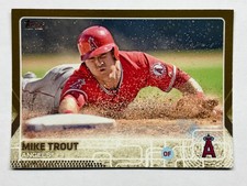 2015 Topps Mike Trout #300 Gold Parallel /2015 Angels