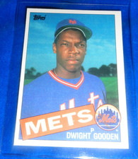1985 Topps Baseball Dwight Gooden Rookie Card #620 NM !