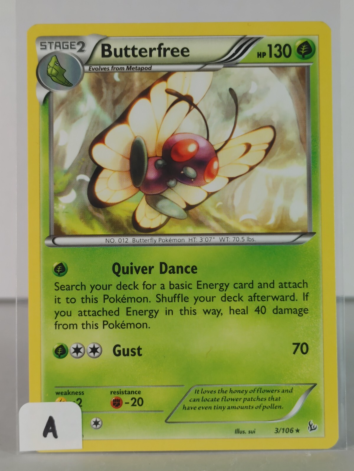 Butterfree - Flashfire - 3/106 - singles - holo/non-holo  - Pokemon - Rare