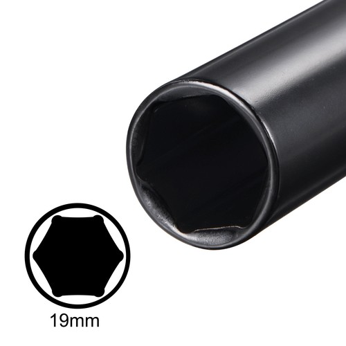 1/2" Drivex19mm 6Point Deep Impact Socket Heat-Treated CR-V Steel 150mm Length - Picture 3 of 5