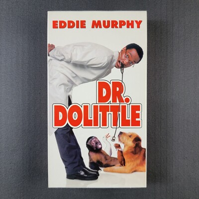 Dolittle (VHS, 1998) Super Funny Family Movie- In Great