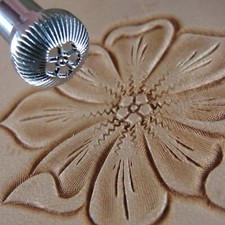 Japan Select - 5-Petal Flower Center Stamp Leather Stamping Tool