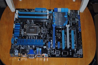 ASUS P8Z77-V LGA 1155 Intel Z77 HDMI SATA 6Gb/s USB 3.0 ATX Intel Motherboard
