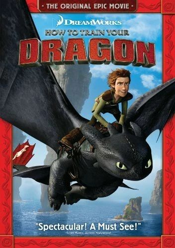 How to Train Your Dragon DVD 2010 Disc Only Free Shipping