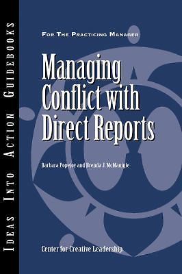 Managing Conflict with Direct Reports Center for Creative Leadership (CCL), Pop
