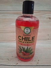 Shampoo de Romero, Chile y Sabila 16.9oz - Chilli - Aloe Vera - Rosemary