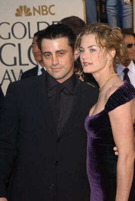 Actor Matt LeBlanc fiancee Melissa McKnight at the 60th Annual Gol- Old Photo