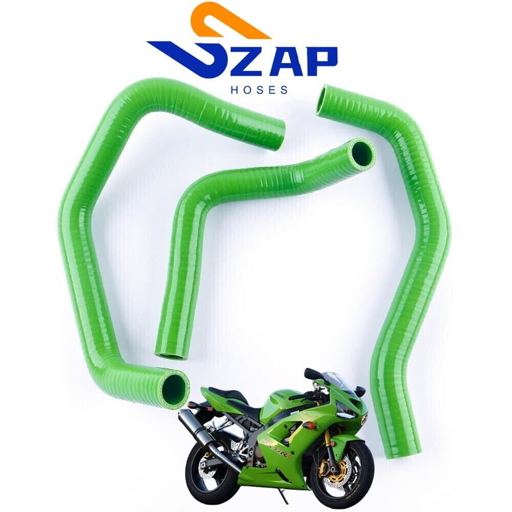 non For 2003 2004 Kawasaki Ninja ZX-6R ZX6R ZX6RR Green Silicone