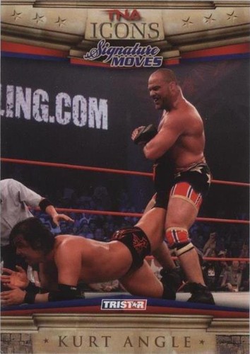 Super Rare CHYNA & KURT ANGLE Autographed Card WWE TNA NEW | eBay