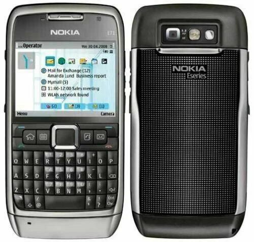Nokia E71 Unlocked Original QWERTY 3G WIFI GPS MP3 3.15MP Camera Mobile Phone - Image 3 of 4