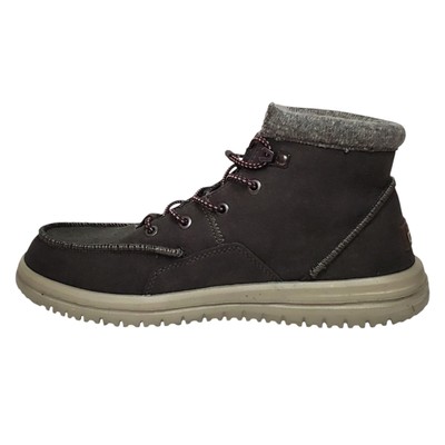 Hey Dude mens Bradley eco ankle boots charcoal gray recycled  display picture 1