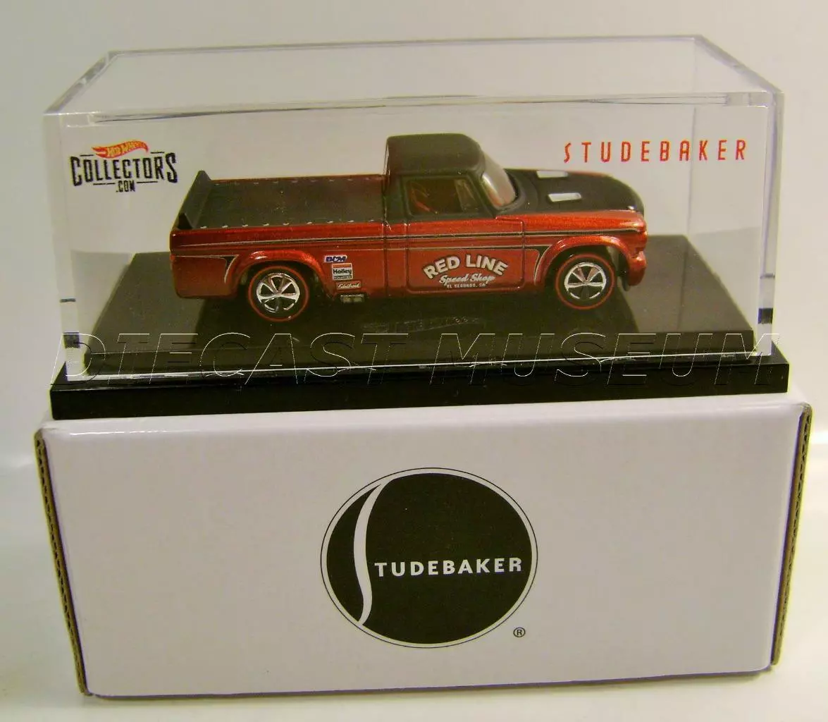 1963 '63 STUDEBAKER CHAMP PICKUP TRUCK RLC HOT WHEELS DIECAST