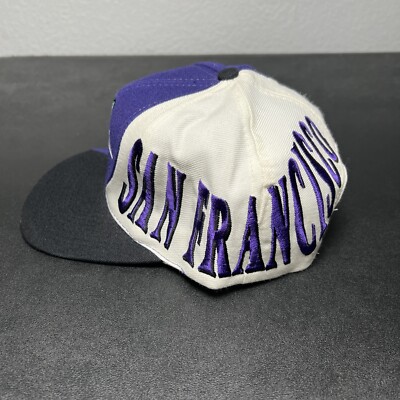 VINTAGE G CAP GCC NHL Chicago Blackhawks Wave Snapback Hat Cap 90s VTG