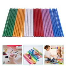 60 Pcs Colored Hot Glue Sticks Glue Sticks Glue Glue Silicone 0.20 per stick
