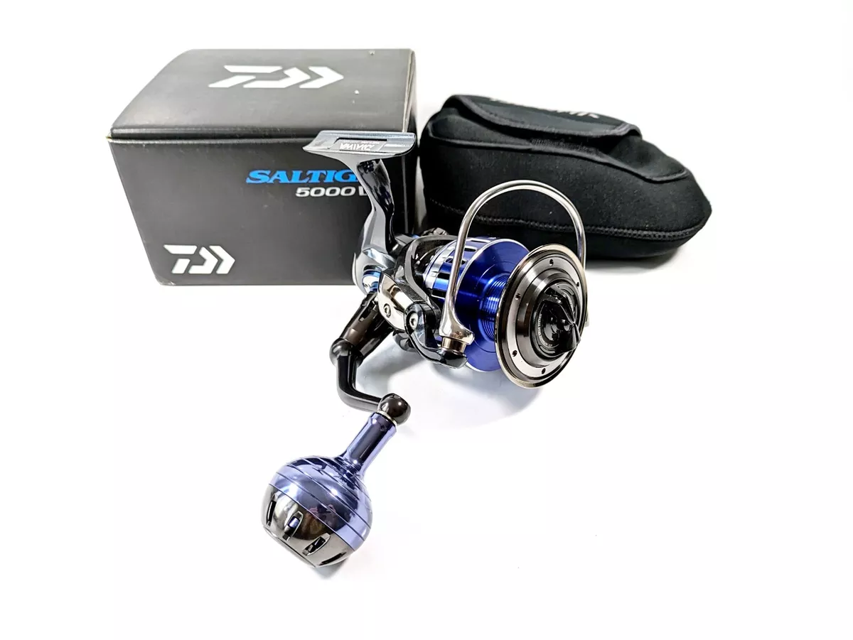 Daiwa 15 SALTIGA 5000H Spinning Reel Big Game Saltwater Excellent+5 In  Stock