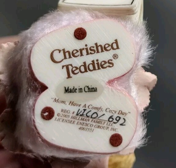 Cherished Teddies Figurine - "Deann... You're The Colorful Stuff That Friends Are Made Of" Collectible By Priscilla Hillmann