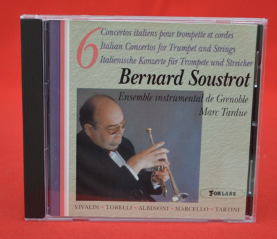 FORLANE:   SIX ITALIAN CONCERTOS FOR TRUMPET AND STRINGS CD - BERNARD SOUSTROT!