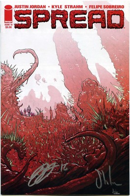 Spread #10 1st Print Signed by Kyle Strahm & Justin Jordan Image Comics NM