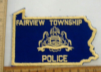 FAIRVIEW TWP PENNSYLVANIA POLICE FABRIC PATCH | eBay