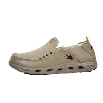Frogg Toggs NWT Men's Khaki Windward Slip-On Fishing Shoes, Size 8M
