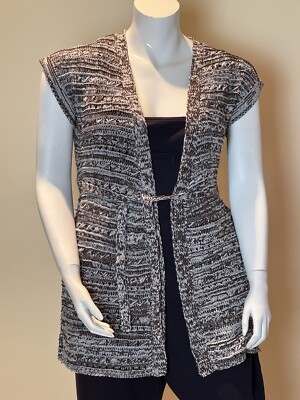 $180 VERTIGO Women s Knit Cardigan Sz L.      (B.63)