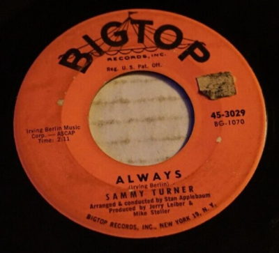 Sammy Turner Always / Symphony 1959 7