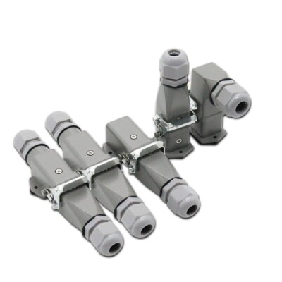 1Set Heavy duty connector4core (3+1)aviation multiple function type docking plug