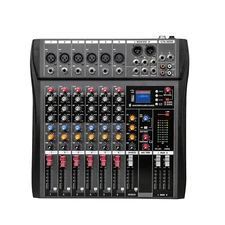 6/8/12/16 Channel Mixing Console Live Studio USB Bluetooth Professional Mixer