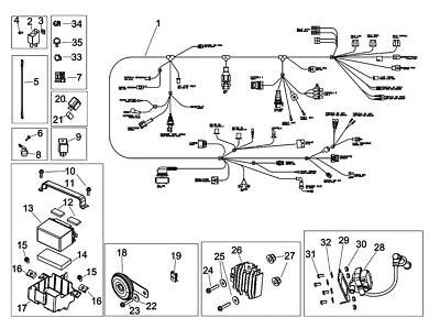 Wiring Diagram 50 2t Schema Elettrico Piaggio Zip 50 Schema