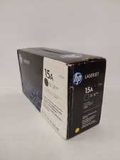 HP 15A Black Toner Cartridge Original LaserJet 1000 C7115A Damaged Box