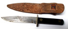 Vintage Outdoor Sportsman Hunting Knife with Sheath — photo 3