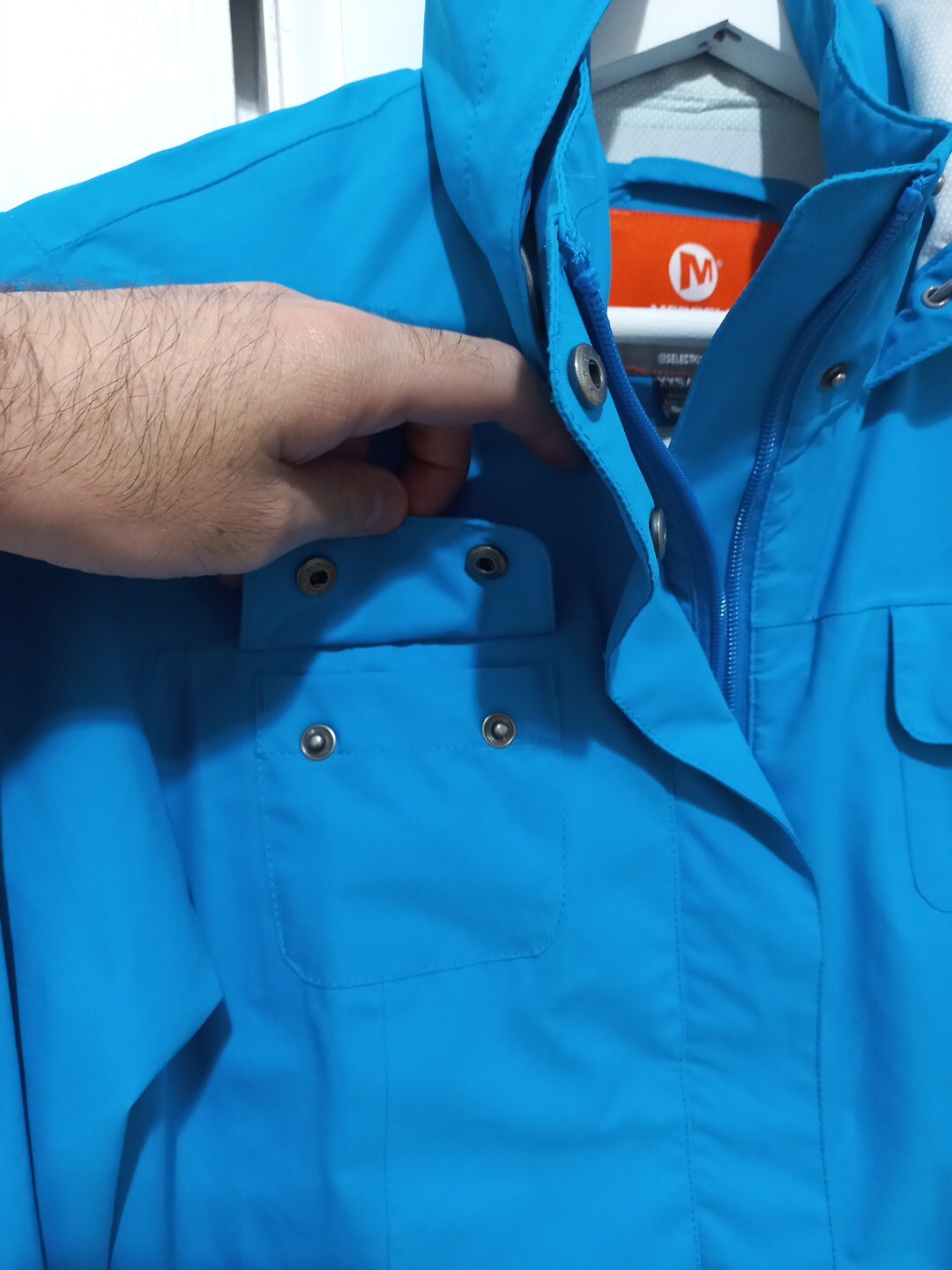 Merrell Windbreaker Jacket-BlueJacket Womens Nylo… - image 8