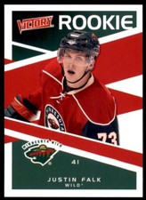 2010-11 Upper Deck Victory Justin Falk RC #224