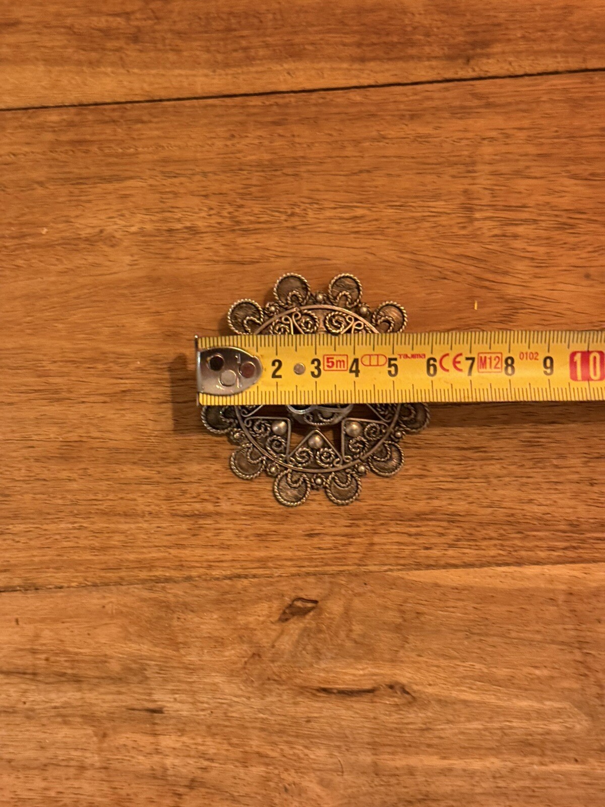 Solid Silver Brooch ~ Berber - image 6