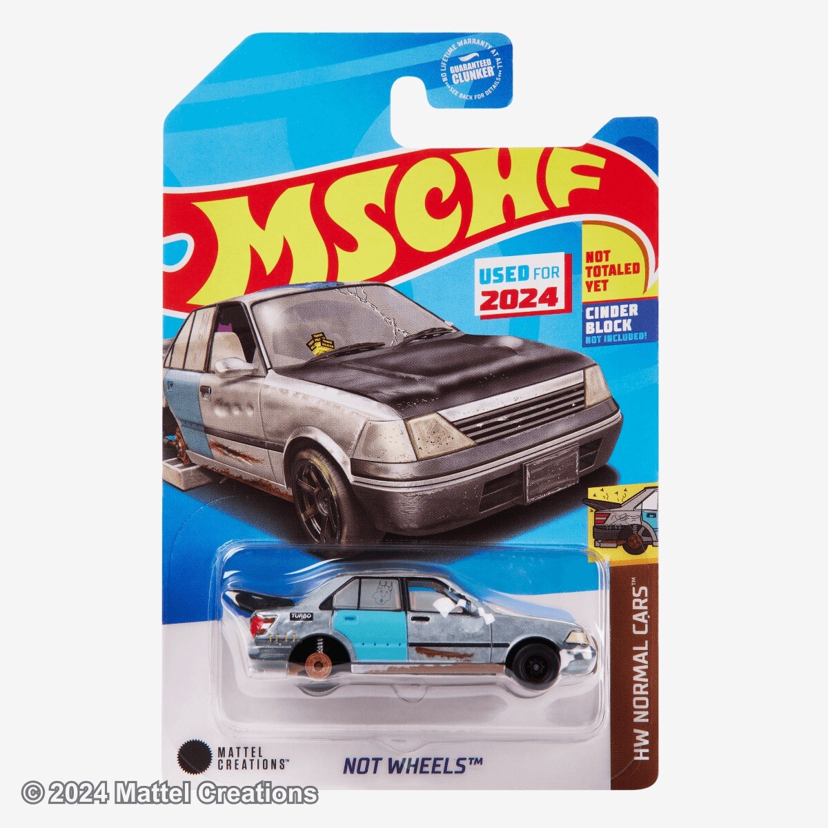 ホットウィール MSCHF NOT WHEELS 2024 ミニカー 2024 Hot Wheels Exclusive Hot Wheels x MSCHF Not Wheels a IN HAND